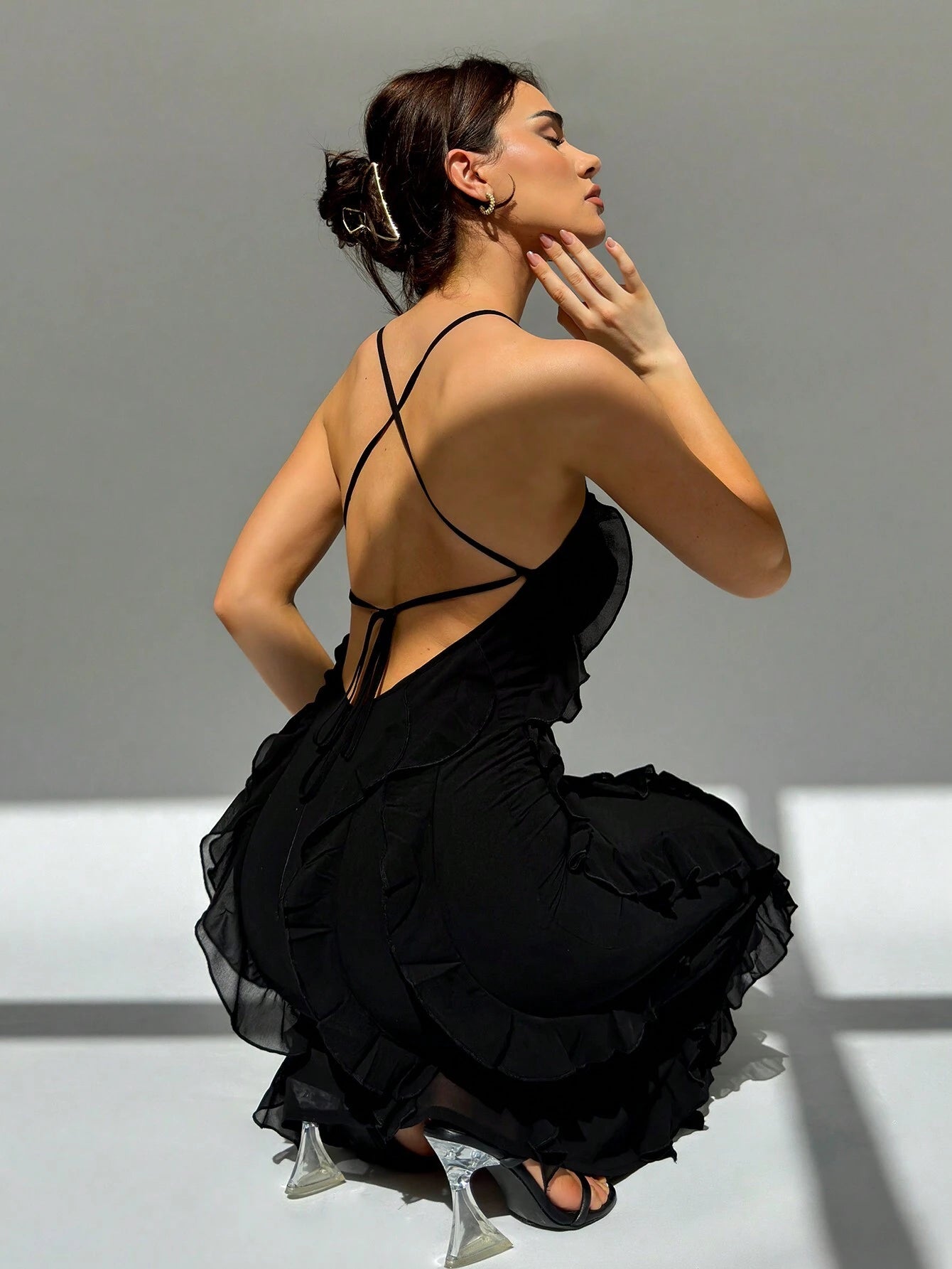 Ellari | Spring/Summer Elegant Vacation Backless dress