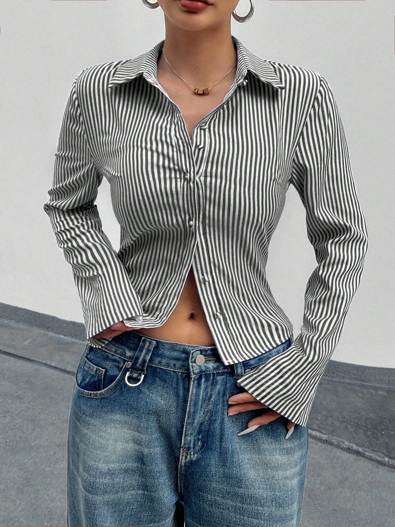 Ellari | stripped shirt
