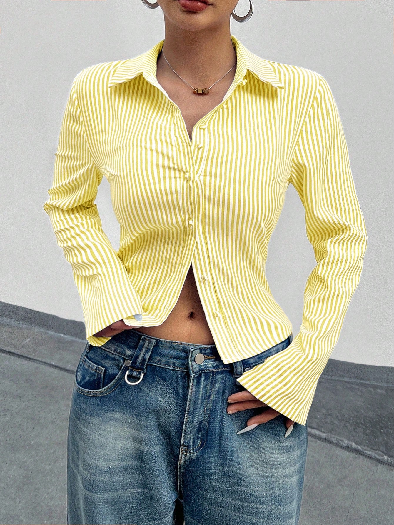 Ellari | stripped shirt