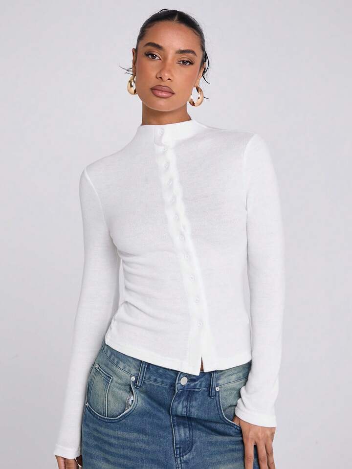 Ellari | gray black summer top