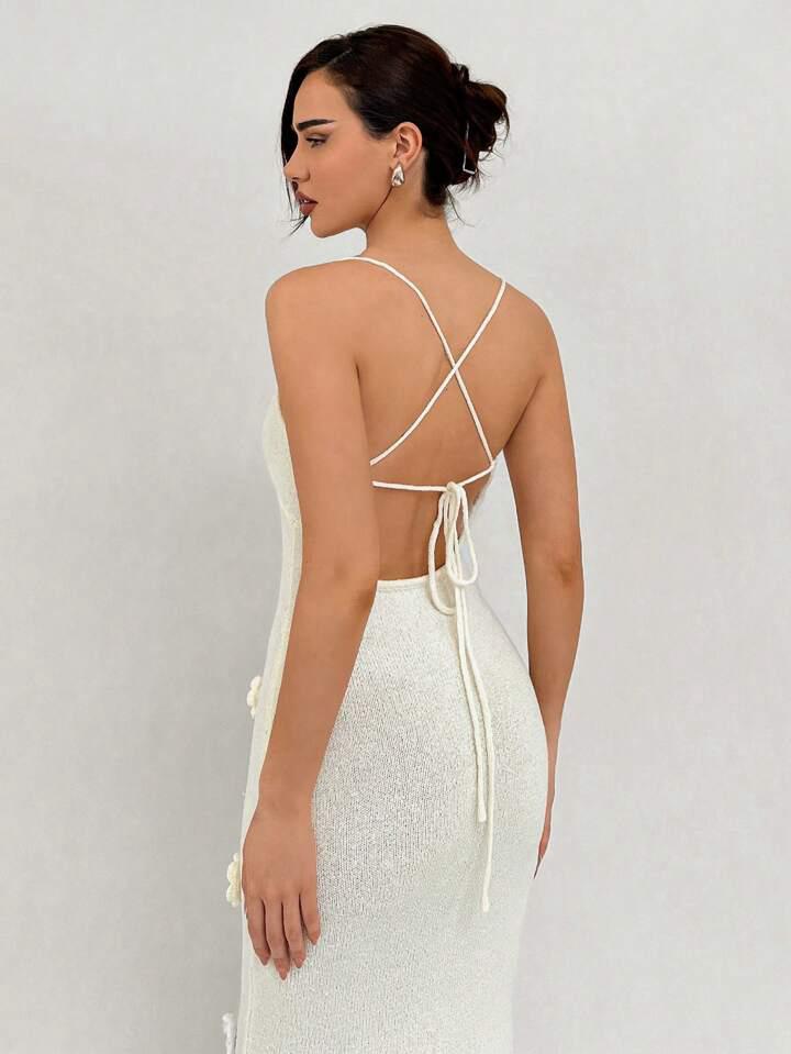 Ellari | white flower dress