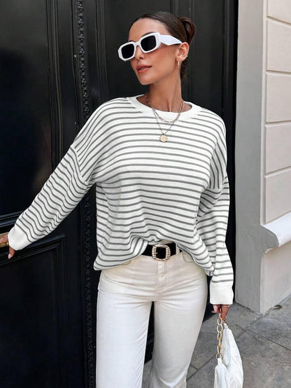 Ellari | parisian chic striped shirt