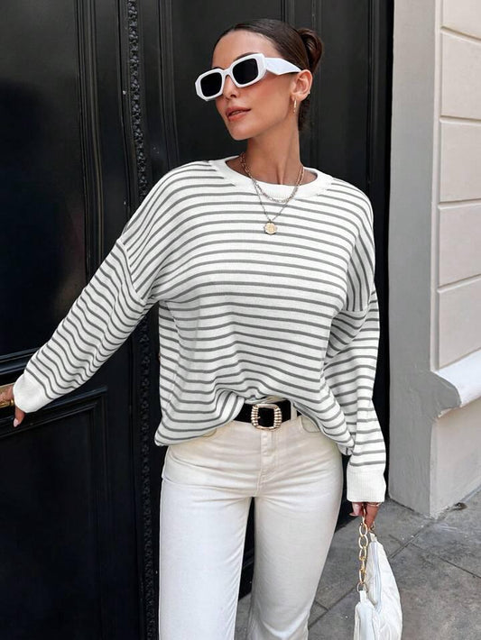 Ellari | parisian chic striped shirt
